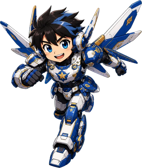 Semesta, the Sky Explorer, flying towards you with a wave